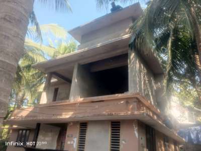 On going renovation work @ pantheramkav, Kozhikode, kerala  
 #fullfinish  #HouseConstruction  #WallPainting  #carpentery  #interor  #Tresswork