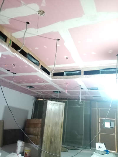 gypsum ceiling at work con. 8076576802