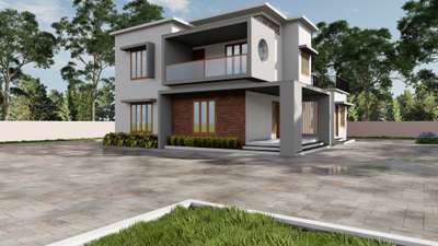 3D view
contemporary design 🏠 

 #CivilEngineer  #civilcontractors  #civilwork #Homeplan  #houseplan&elevation  #Homedesign  #Houseplan   #keralahomeplanners  #Homeplan #Houseplan #designhome  #ContemporaryDesigns  #glassbalcony