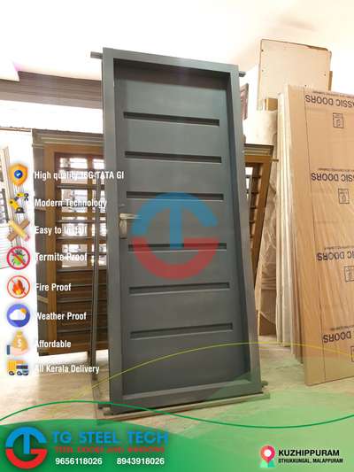 Tata gi steel safety door

Tg steel tech steel doors and windows

🥇HIGH QUALITY 16 GUAGE TATA GI 
📋 LIFE TIME WARRANTY 
🌦️ WEATHER PROOF
🔥 FIRE RESISTANT 
🐜 TERMITE RESISTANT 
🛡️ ANTI CORROSIVE TREATED
🛠️ MAINTENANCE FREE
🔧 EASY TO INSTALL 
🚛 ALL KERALA DELIVERY 
✏️ CUSTOM SIZES AVAILABLE



TG STEEL TECH 
STEEL DOORS
 AND WINDOWS 
KOTTAKAL, MALAPPURAM 
9656118026
8943918026
 #TATA_STEEL  #TATA #tatasteel #TATA_16_GAUGE_SHEET #FrenchWindows #WindowsDesigns #windows #windowdesign #tgsteeltechwindows #metal #furniture #SteelWindows #steelwindowsanddoors #steelwindow #Steeldoor #steeldoors #steeldoorsANDwindows #tgsteeltech
#AllKeralaDeliveryAvailible #trusted #architecture #steelventilation #ventilation #home #homedecor #industry #allkeraladelivery #interior #cheap #cement #iron #tatagalvano #16guage #120gsm #doors #woodendoors #wood #india #kerala #kannur #malappuram #kasarkod #wayanad #calicut #kochi #eranankulam #thiruvananthapuram #pathanamthitta #kollam #kottayam #trissur #