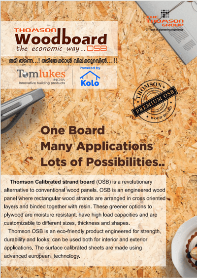 Tomlukes India introducing
Thomson woodboard
one board, many applications, lots of possibilities
.
.
.
.
#tomlukesindia #thomsonwoodboard #Thomson