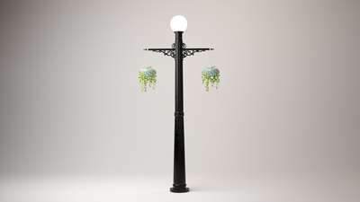 gazebo n light pole