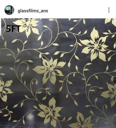 Golden Glass film  #glassfilm  #goldenglass 

Rate for minimum order quantity 100 sqft.