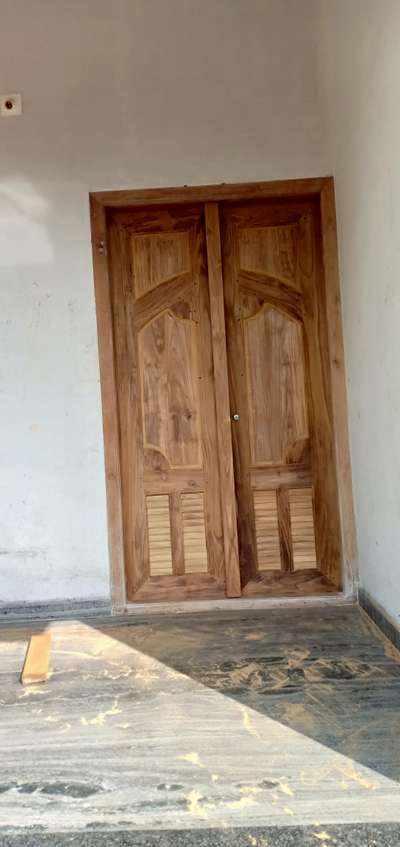 front door teak wood