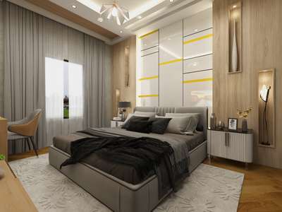 #3d 
 #BedroomDecor 
 #GuestRoom   
 #InteriorDesigner