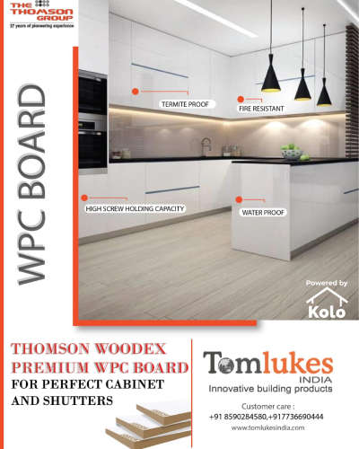 Tomlukes presents Thomson woodex
premium wpc boards
.
.
 #thomsonwoodex #thomsonmultiwood #woodex #woodexkitchen