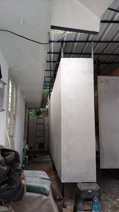 cement v board work  #VboardPartition 
 #cement_fiber_board #roommakeover