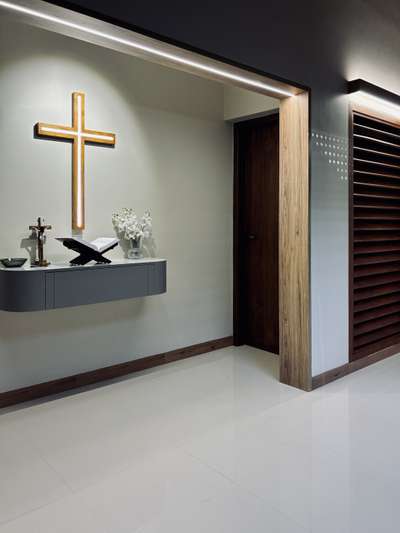 A warm, contemporary interior crafted with a strong architectural sensibility—defined by clean lines, muted tones, and seamless spatial flow. The open-plan layout connects dining and living areas effortlessly, enhanced by soft natural light and refined material layering. Subtle wood accents, custom detailing, and minimal surface treatments create a calm, sophisticated atmosphere tailored for everyday comfort.
This residence was developed in collaboration with PCA, combining thoughtful interior planning with a restrained, modern aesthetic.
2800 sqft | Client: Sibi | Location: Amboori, Trivandrum
#InteriorArchitecture #ContemporaryInteriors #ModernResidence #ArchitecturalDesign #OpenPlanLiving #MinimalInteriors #DesignDetails #TrivandrumHomes #koloprojects