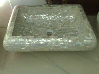 mother of pearl wash basin