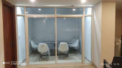 aluminium glass work  #aluminium #GlassDoors