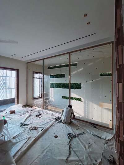 #glasssolutions   glass partition with slim profile wark