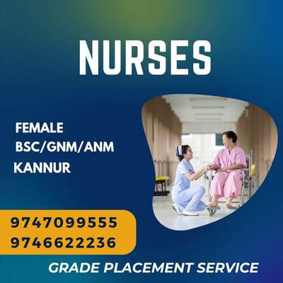 *കണ്ണൂർ ജില്ലയിലെ ഒഴിവുകൾ*

*Grade Placement Service*

താല്പര്യം ഉള്ളവർ
 9747099555
 9746622236
എന്ന നമ്പറിൽ contact ചെയ്യുക

*🟣RECEPTIONIST*
Exp/Fresher 
Male/Female 
📌Kannur 

*🟣DIGITAL MARKETING*
Male/Female 
Exp/Fresher
📌Kannur

*🟣SOCIAL MEDIA PROMOTER*
Male/Female 
Exp/Fresher 
📌Kannur 

*🟣PLUMBER*
Exp/Fresher 
Male 
📌Kannur 

*🟣SHOWROOM SALES*
Male/Female 
Exp/Fresher 
📌Kannur 

*🟣TELECALLER*
Exp/Fresher 
Female 
📌Kannur, Thalassery 

*🟣GRAPHIC DESIGNER*
Male /Female 
Exp/Fresher 
📌Kannur

*🟣COOK*
Male
Exp
📌Kannur 

*🟣CAPTAIN*
Exp
Male
📌Kannur

*Interested candidates please call or send your biodata*

*9747099555*
*9746622236*

*Subscribe our YouTube channel for more useful interview tips*

https://youtube.com/@GRADEPLACEMENTSERVICE?si=5g9ZHf5Mj1fvfsWp

*JOIN OUR GROUP FOR MORE INFORMATION*
https://chat.whatsapp.com/IwP1b6qi4dJ6U3rg0PpylM


*JOIN OUR INSTAGRAM FOR MORE VACANCIES*
https://instagram.com/gradeplacement?igshid=OGQ5ZDc2ODk2ZA==
#NurseJobs
#NurseVacan