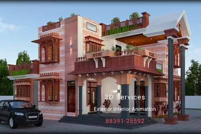 I am architectural designers. we provide high quality 3d images proper 2d plan. so Architect. Engineeri, can contact me regarding your work. 😇   #gharkenakshe  #nakshadesign  #exteriordesigns  #exteriorvideo  #animation  #baharkidesign  #gharkabadget  #rajshtanstone  #TraditionalHouse  #stonehouse