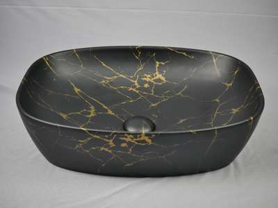 Message us for more details.
BathX Black Gold Wash basin.
 #washbasen  #washbasinDesign  #arts   #washroomwork  #countertops  #COUNTERTOP  #washbasin