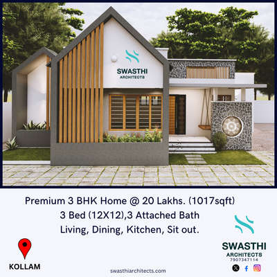 #swasthiarchitects #premiumhouse #3BHKHouse #1000SqftHouse #20LakhHouse #under20lakh #under2000sft #Kollam #Alappuzha #Thiruvananthapuram #Pathanamthitta #Ernakulam #Idukki #Kottayam #Thrissur #Palakkad #Malappuram #Wayanad  #Kozhikode #Kannur #kasaragod