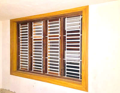 window pannelling..... #WoodenWindows 
#WindowsIdeas