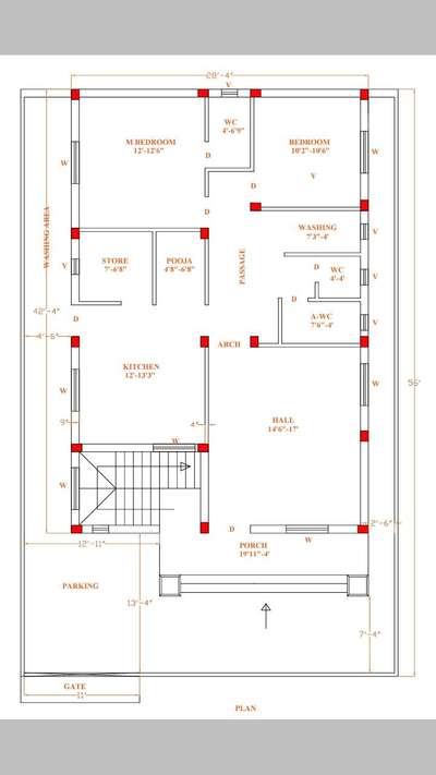 ₹1 स्क्वायर फीट में फ्लोर प्लान बनवाए 8871194779  #2d #2dplanning #FloorPlans  #planning