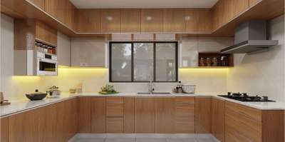 Modern kitchen design 

 #KitchenCabinet  #ModularKitchen  #interiorarchitecture  #KitchenTiles  #KitchenDesigns