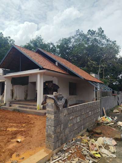 Tile Roofing work in progress@Puthencruz Buils your Dreams with RJ group#Tileroofing#fabrication#exteriors#interiors#