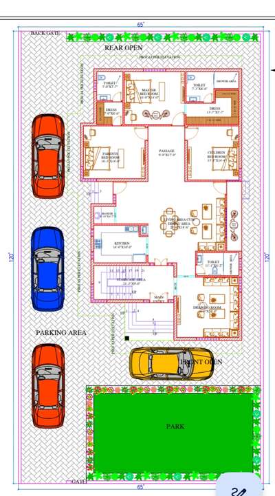 please call  8607586080
#best3bhk house plan #best banglow planning  #65x120house planning  #best_architect  #Best_designers  #best2dplanning