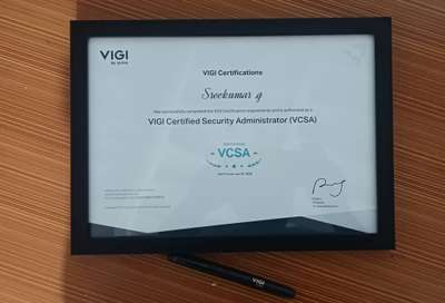I am a Tp-Link certified technician. #Tp-Link #vigi #certificate