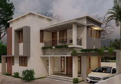 Residence design at Pallithura
1900Sqft
4BHK Residence