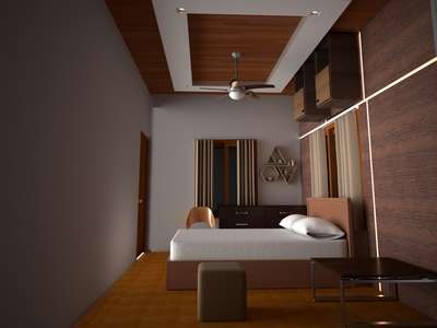 #Architectural&Interior #moderbedroom #keralaarchitectures