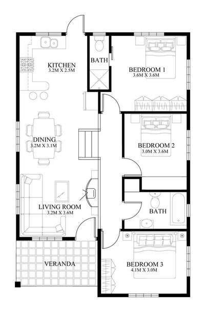 24'-0" X 40'-0" Floor plan ₹₹₹  #sayyedinteriordesigner  #24x40  #FloorPlans