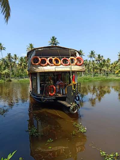 Owned & operating Houseboat in Alappuzha #boats#interior