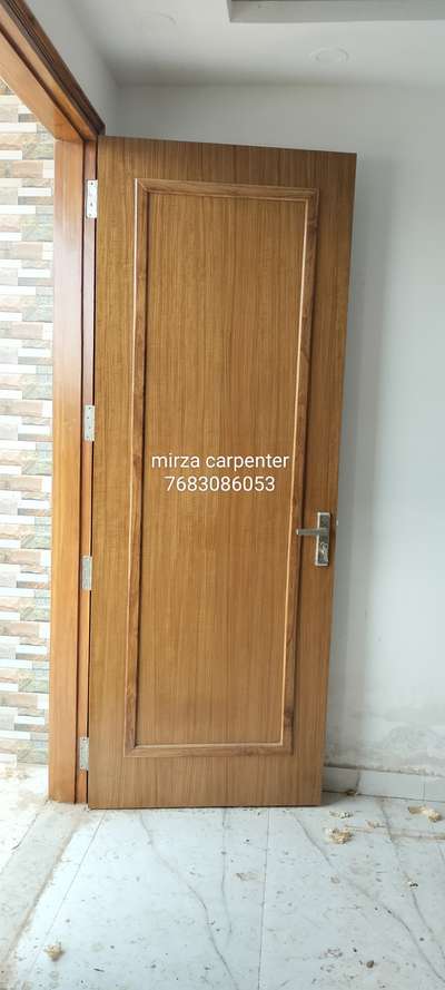 teekwood door ₹.....? Mirza furniture 7683086053
