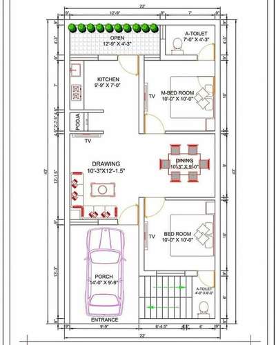 ₹1 स्क्वायर फीट में फ्लोर प्लान बनवाए 8871194779  #2d #2dplanning #FloorPlans  #planning