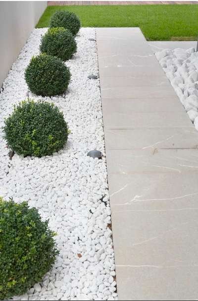 *Stone Pebbles *
Landscaping and garden Designing White Marble Stone Pebbles