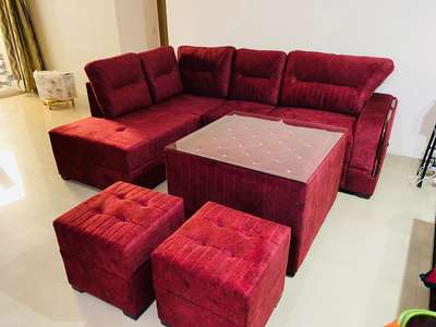 L SAF SOFA SET