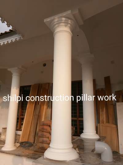 #Round pillar work