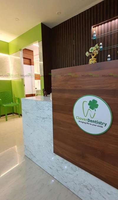 Dental clinic Interior 
#Thiruvananthapuram 
#dentalclinic 
#officeinteriors