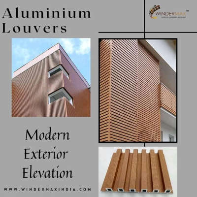 *Aluminium Louvers*
Hello dear sir /mam 

We are informing you our company started all types of aluminium louvers and profiles for Exterior and interior use 

Any requirement or query now or in future please contact us  

Note ;.   
30 design available in louvers
50 colours available in coating
20+ gate profile available

For more details or samples required please contact us 

Regards
Winder max India