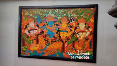 mural paintings
Vrindavan paintings.               
mob..9847490699