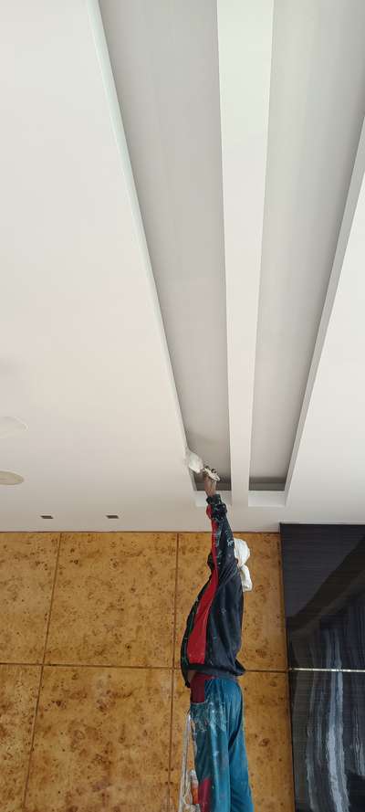 ceiling paint  #LivingRoomPainting  #WallPainting