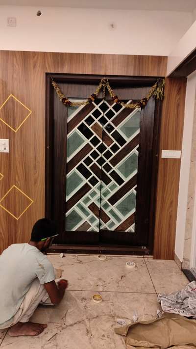 Pooja room door