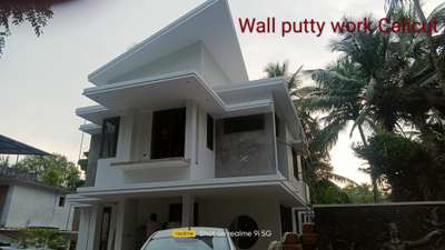Putty painting work #WallPutty #Painter #WallPainting #puttywork