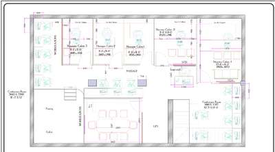 Office layout. #office&shopinterior #LayoutDesigns #layoutfloor #Cabinet #InteriorDesigner #Architectural&Interior #constructionsite #meeting_room #Conference #cabins #cubicles