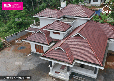 Classic- Antique Red
Update your homes with KPG Roofings

#kpgroofings #updateyourhome #homedecor #kpg #roofingtile #tiles #homeroof #RoofingIdeas #kpgroofs #homerooofing #roof