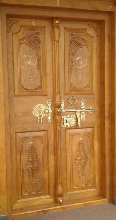 Teak main door