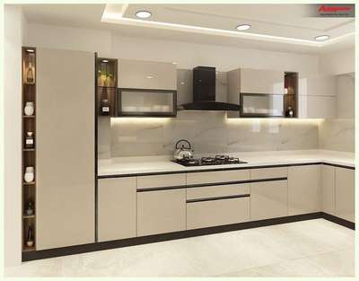 kitchen interior design #KitchenIdeas  #LargeKitchen  #WoodenKitchen  #KitchenRenovation  #KitchenInterior