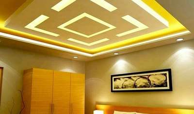 fall ceiling gypsum board design and pvc wall decor