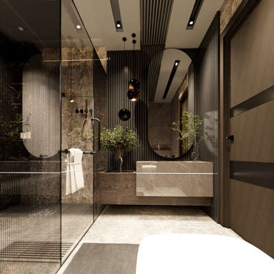 Modern luxury washroom