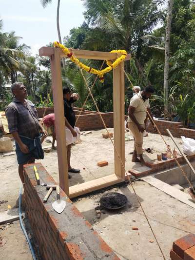 Our new site
@parumala
 #door fixing ceremony
 #ContemporaryHouse
 #olivesketchandbuild