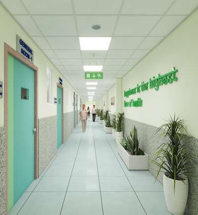 250 bedded hospital #hospitalfloor  #hospitalinterior  #hospitalinteriordesign  Rajasthan