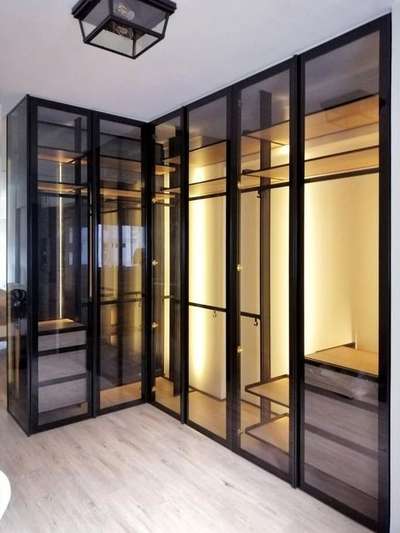 L shaped Glass Wardrobe Manufacturers In Noida and Delhi.
 #Lshapedwardrobe #profilelightwardrobe  #profilelightdesign