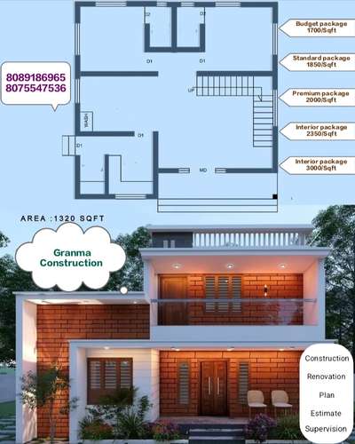 🏡നിങ്ങളുടെ ഇഷ്ട്ട ഭവനം ഞങ്ങൾ  യാഥാർത്ഥ്യമാക്കുന്നു. 100% ഗുണമേന്മയോടെ ISI മാർക്കുള്ള മെറ്റീരിയൽസ് ഉപയോഗിച്ച് കൊണ്ട് കുറഞ്ഞ ചിലവിൽ നിങ്ങളുടെ സ്വപ്ന ഭവനം നിർമ്മിച്ച് നൽകുന്നു.

🔸സൗജന്യമായി 2D എലിവിഷൻ നിങ്ങളുടെ ഇഷ്ടനുസരണം 
🔸എല്ലാവിധ ഗൃഹ നിർമ്മാണ പ്രവർത്തനങ്ങളും ഒരു കുടക്കീഴിൽ 
🔸 ബഡ്ജറ്റിനനുസരിച്ചുള്ള നിർമ്മാണം
🔸സമയബന്ധിതമായി തീരുന്ന ഗുണമേന്മ ഉറപ്പ് തരുന്ന പ്രവർത്തന പാരമ്പര്യം.
🔸 വിവിധ ഘട്ടങ്ങളായി മുഴുവൻ തുക അടക്കാൻ അവസരം...

*Your Satisfication Is Our Success*

കൂടുതൽ അറിയുവാൻ വിളിക്കൂ. 
*ഗ്രാന്മ കൺസ്ട്രക്ഷൻ , പെർലടുക്കം, കാസറഗോഡ്*

#granmaconstrction #dreamhome #keralamodelhouse #Interiorwork #exteriorwork #modernhome #residentialconstruction #buildingahouse #buildingconstruction #budjethome #kasaragodconsrtuctioncompany #bestconstructioncompany #buildingahouse #modernhome #budjethome #interiorwork #exteriorwork #residentialconstruction #construction #kasaragodcivilengineers #civilengineering #experience #keralamodel #traditional #bes